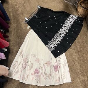 Ann Taylor skirts. Lovely embroidered skirts in excellent condition.